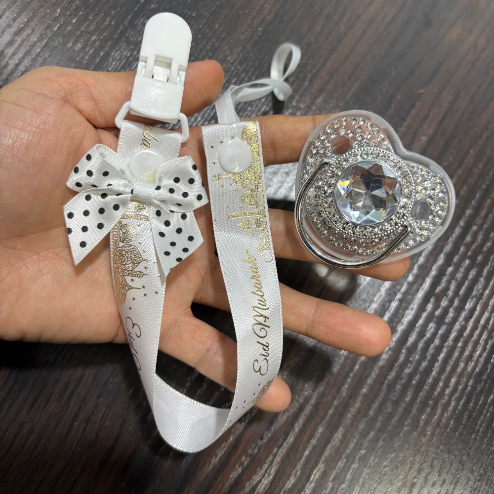 Baby Products Newborn - Chupeta e Suporte para Chupeta Dourados