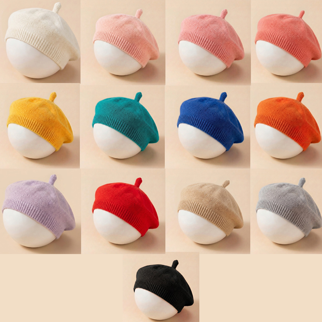Baby Products To Sell - Novo Beret de Malha em Cor