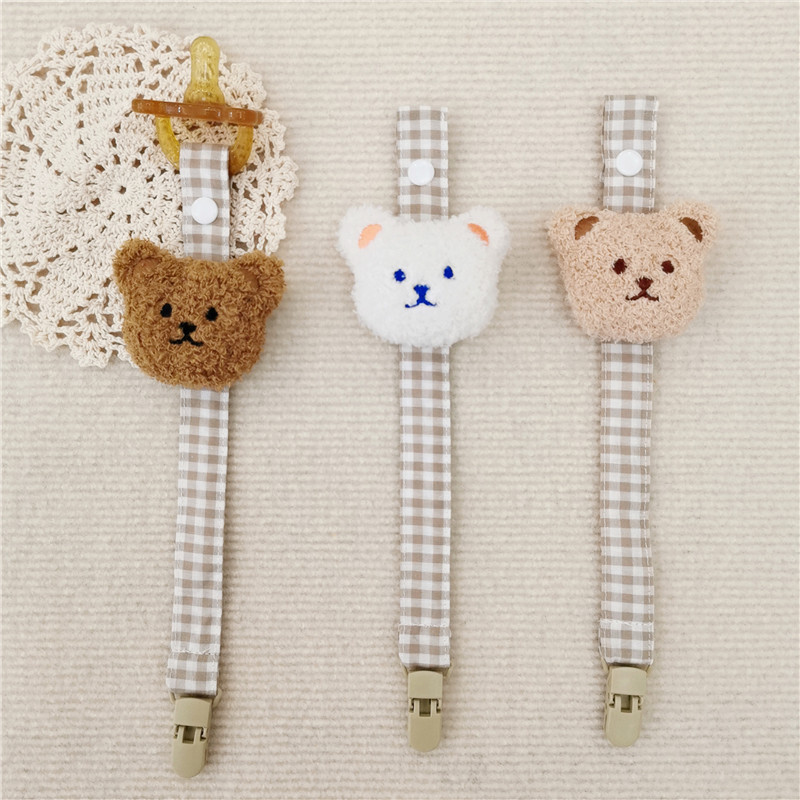 Bonito urso bebê chupeta clipe - Baby Products Moisturizer avaliação e preço