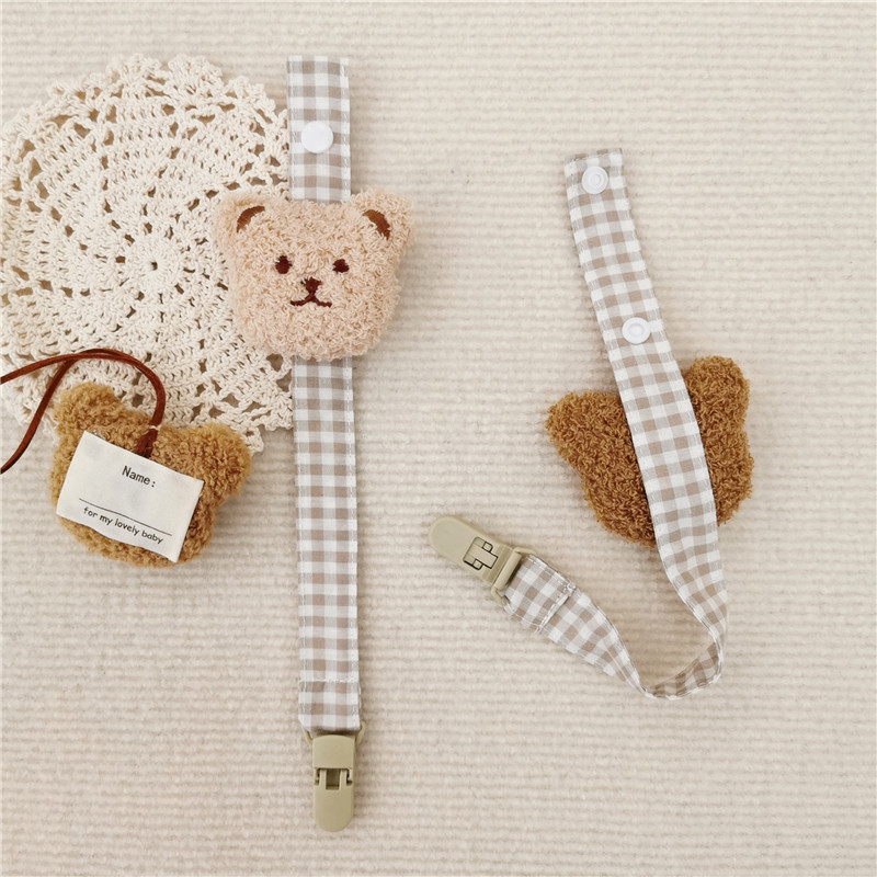 Bonito urso bebê chupeta clipe - Baby Products Moisturizer avaliação e preço